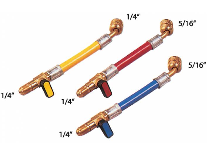 R410-BV (R410 HEAVY DUTY CHARGING HOSE WITH BALL VALVE)